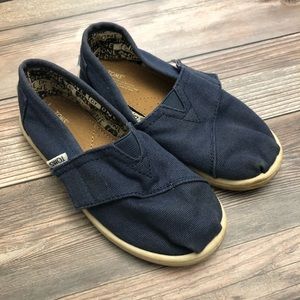 Kids Navy Alpargata Slip-On